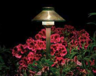 FX Luminaire FX Luminaire | DemiLite® Copper 10 Watt Pathlight with 12" Ris | 224320