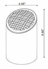 FX Luminaire FX Luminaire | CratereFurbo® Forest Brown 20 Watt Well Light | 229270