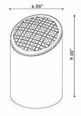 FX Luminaire FX Luminaire | CratereFurbo® Desert Tan 20 Watt Well Light | 229280