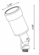 FX Luminaire FX Luminaire | LustroRame® Copper 10W With Glare Shield | LR-10-GS | 221510