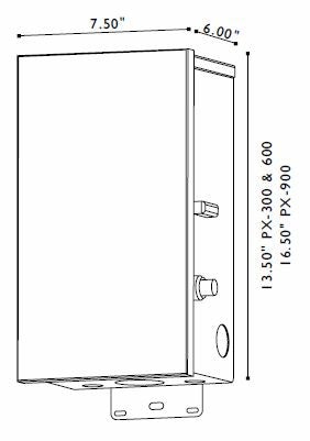 FX Luminaire FX Luminaire | Potenzax 300W Transformer SS with Timer | PX-300-T | 229370