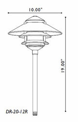 FX Luminaire FX Luminaire DellaRibalta Desert Granite 20 Watt | 224826