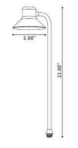 FX Luminaire FX Luminaire | FaroGiardino® Desert Granite 12 Watt Pathlight | FG | 223916