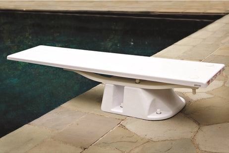 Salt Pool Jump System Base Only, Radiant White | 69-209-62