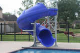 S.R. Smith Vortex Slide with Ladder & Half Flume Blue | 695-209-13