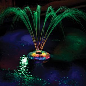 Game Underwater Light Show Battery Powered Floating Light and Fountain | 3565