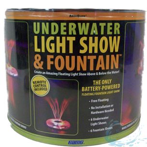 Game Underwater Light Show Battery Powered Floating Light and Fountain | 3565