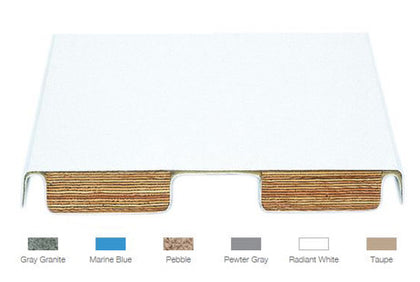 S.R. Smith 8ft Fibre-Dive Board Marine Blue Tread | 66-209-268S3-1
