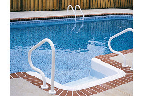 SR Smith Residential Deck Mounted 30" Figure-4 Handrail Pair | 316L Stainless Steel Marine Grade | 1.90" OD .049 Wall Thickness | F4H-101-MG