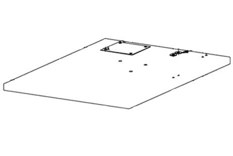 SR Smith Lifeguard Footboard 30" x 42" | White | 8-613