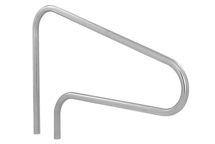 S.R. Smith Deck Mounted 3 Bend 51in Stair Rail 316L SS | DMS-100A-MG