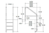 S.R. Smith Florida Rollout 3 Step Ladder with Crossbrace | 50-792S-32