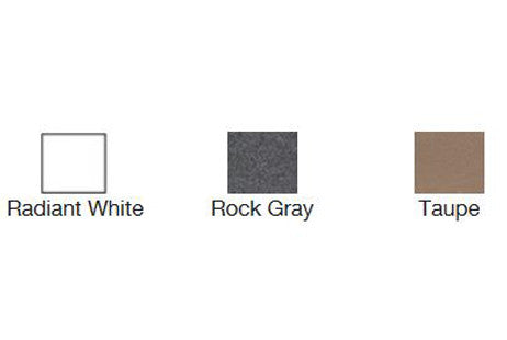 SR Smith Residential Deck Mounted 26" Figure-4 Handrail Pair | Powder Coated Taupe | 1.90" OD .049 Wall Thickness | F4H-102-TP