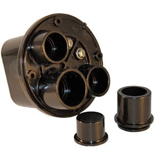 JBP75175 BLK 3-HOLE JUNCTION BOX