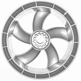 Polaris 39-410 double sided wheel for the 3900 Sport cleaner, back view
