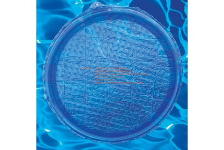 Solar Sun Rings Solar Blanket w/ Plain Blue Pattern | 5' Diameter | SSRP