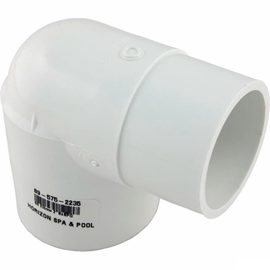 Lasco 2" Schedule 40 PVC Slip x Slip 90 Degree | 409-020