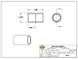 Dura 3/4-Inch Coupling, Slip x Slip, Bag of 10
