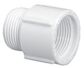 Lasco Fittings Inc .75" White MPT x FPT SCH40 PVC Riser Extender