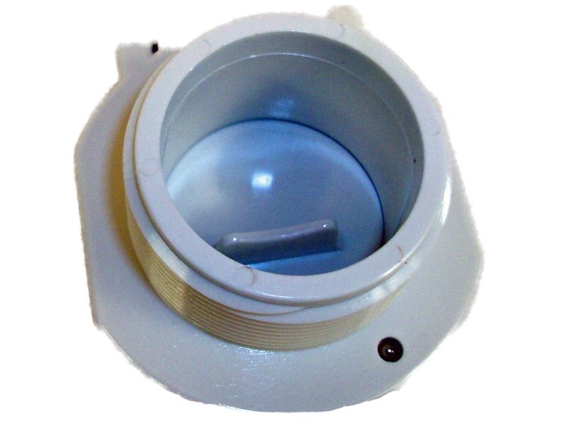 AquaStar Safety Vacuum Lock Wall Fitting White | VLK15T01