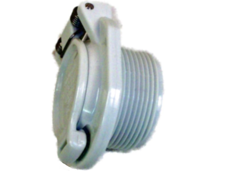 AquaStar Safety Vacuum Lock Wall Fitting White | VLK15T01