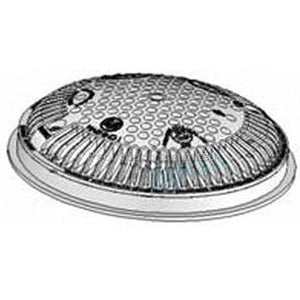 Hayward WG1030AVPAK2 8 in. round white suction outlet frame and cover, 2 pack