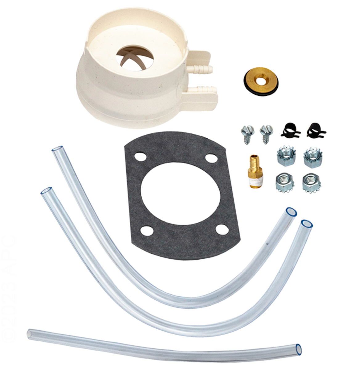 Pentair 460743 combustion blower, side view