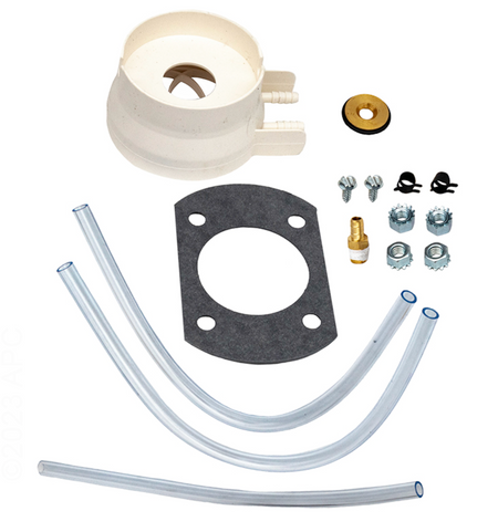 Pentair 460743 combustion blower, side view