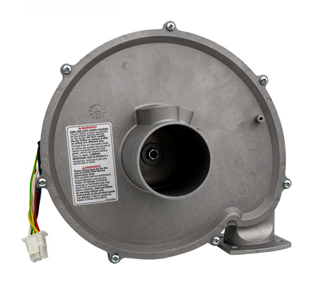 Pentair 460743 combustion blower, top view