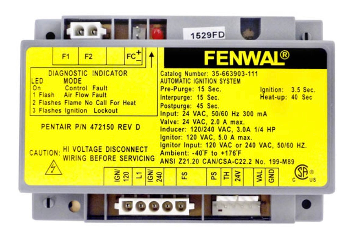 Pentair Ignition Control Module Minimax | 472150