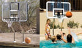 Interfab Water Sports Basketball Set Complete | Stainless Legs with | WS-BBALL D-C