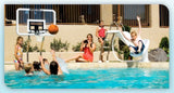 Interfab Water Sports Basketball Set Complete | Stainless Legs with | WS-BBALL D-C