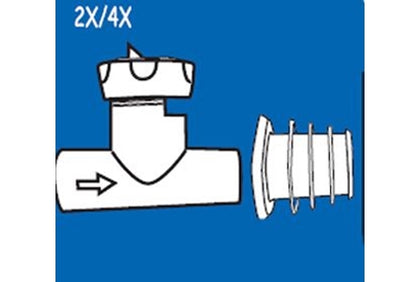 Poolvergnuegen Reg Valve 2X/4X WHT ADJ | 896584000-952