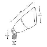 Dauer 490003, Mighty Might Uplight No Lamp