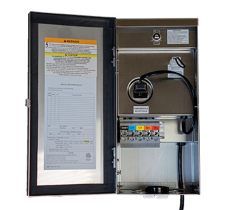 Dauer 490542 T300EMSP 300W Stainless Small Box Transformer, Taps for 12V-15V