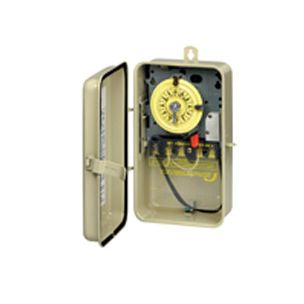 Intermatic COMPLETE TIMER W/METAL CASE 208-277V - HEATER PROTECTION | T104R201
