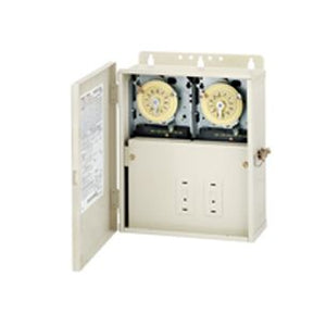 Intermatic DUAL BOX W/DUAL T104M 208-277V TIMERS | T10404R