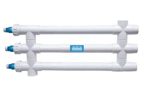 Aqua Ultraviolet 120 Watt UV 2" Ports with Unions | A00122