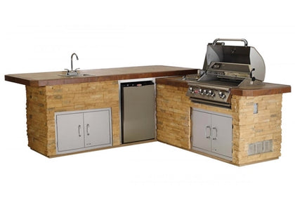 Bull Outdoor Products Inc Gourmet Q Island in Rock or Brick | 31021