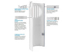 Filbur Complete Grid Set for 72 Sq Ft Filters 36" Tall Grids | FC-9560