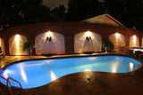S.R. Smith FLED-C-FG fiberglass color LED pool light with 80 ft cord, view 5