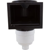 Waterway Renegade 540-6411 skimmer body with round lid, black, third view