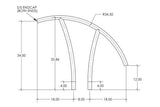S.R. Smith Artisan Series Hand Rail Pair 316L SS | ART-1001-MG