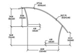 S.R. Smith Artisan Series Stair Single Rail 304 SS | ART-1002
