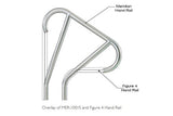 S.R. Smith Meridian Series Hand Rail 304 Stainless Steel | MER-1001S
