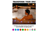 J&J Electronics ColorGlo Raydiance Multi-Color LED Portable Spa Light | LSL-24-1