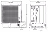 Pentair UltraTemp Heat Pump 125K BTU 3-Phase Titanium | 460937