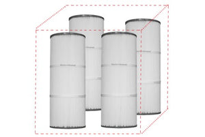 Pleatco Replacement Cartridge for Hayward SwimClear C2030 Filter | PA56L-PAK4 SPG