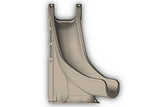 Global Pool Products Tidal Wave SlideLeft Turn Grey | GPPSTW-GREY-L