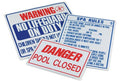 Pentair No Lifeguard On Duty Safety Sign | R230500
